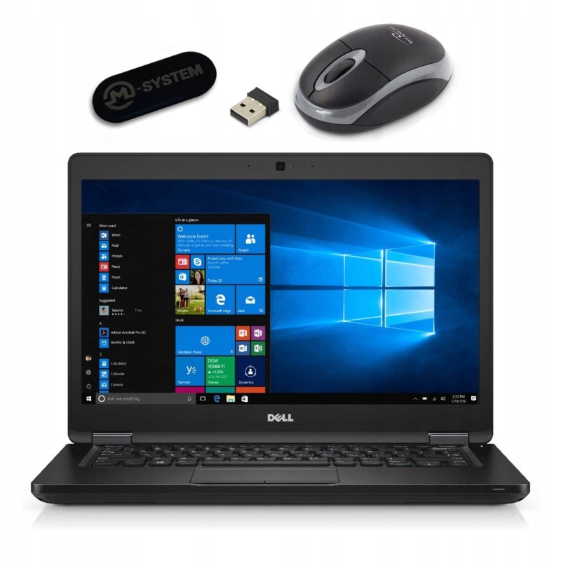 Laptop DELL 5480 14" FHD i5 8GB 240GB SSD W10