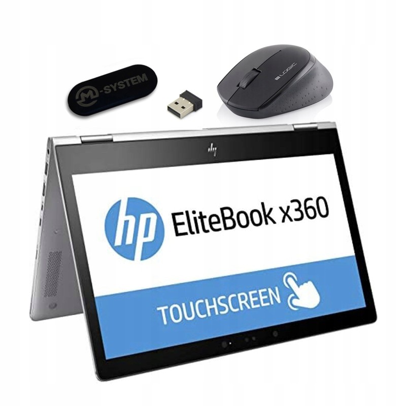 Laptop HP Elitebook 1030 G2 x360 i5-7gen 16GB 256 SSD Win10 dotyk FHD